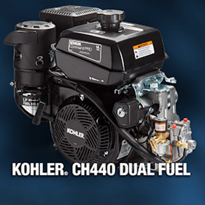 Nov Kohlerjev motor CH440DF (bencin + propan)