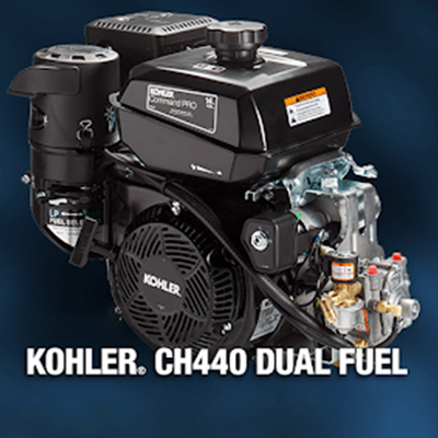 Nov Kohlerjev motor CH440DF (bencin + propan)